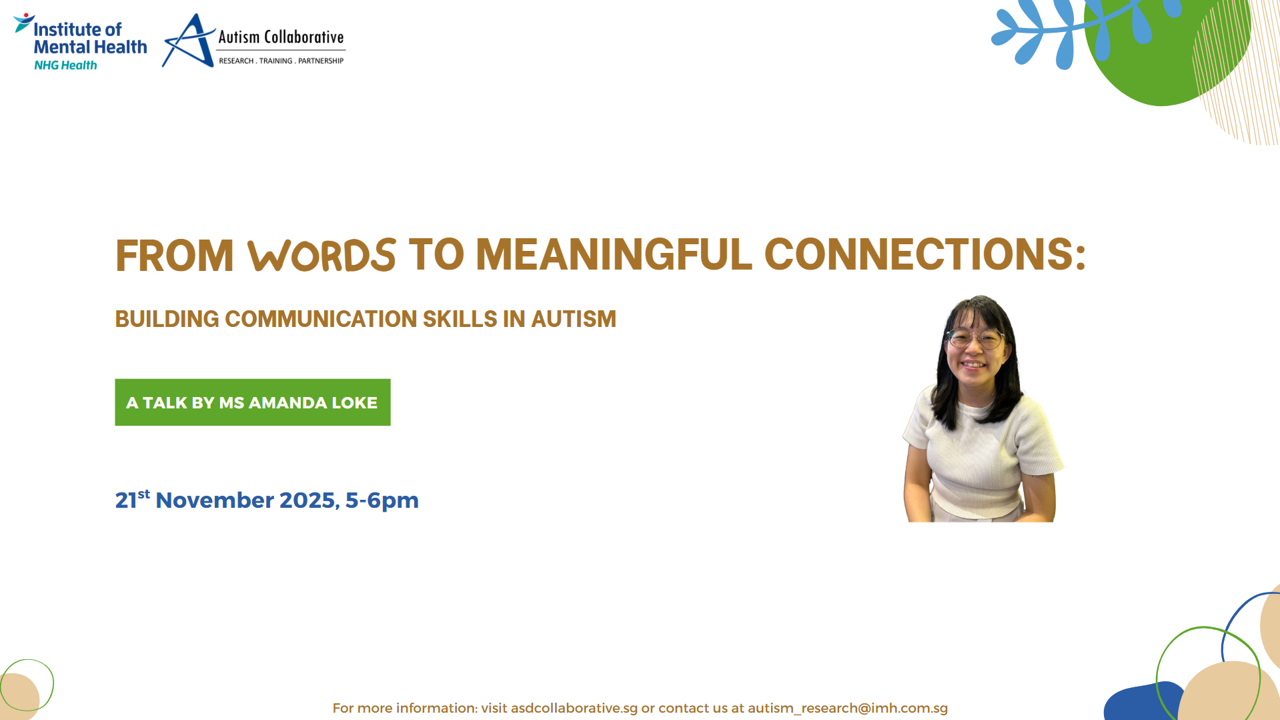 Thumbnail for Building Communication Skills in Autism Talk